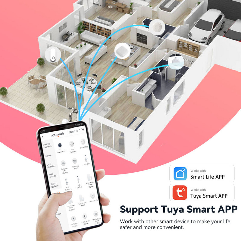 Tuya Smart WiFi 3MP IP kamera 1080P apsauga, automatinis sekimas judesių aptikimas balso domofonas, vidinis kūdikių monitorius Onvif