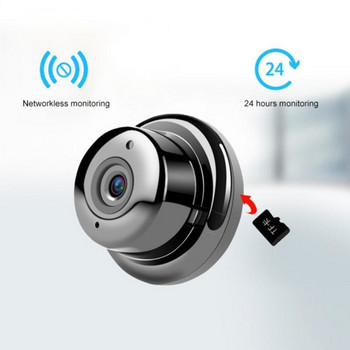 HD 1080P Mini Wifi IP Κάμερα Ασύρματη εσωτερική κάμερα Nightvision Two Way Audio Motion Detection Οθόνη μωρού PK V380 Κάμερα