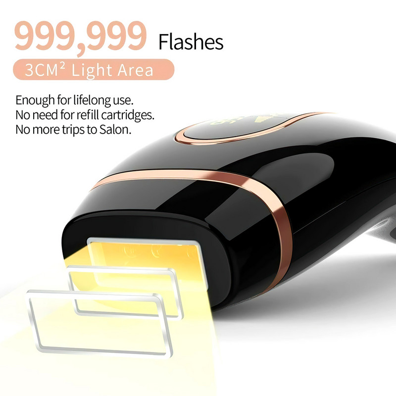 990000 Flash professzionális tartós IPL epilátor lézeres szőrtelenítő elektromos fényképező női fájdalommentes szőrtelenítő gépi epilátor