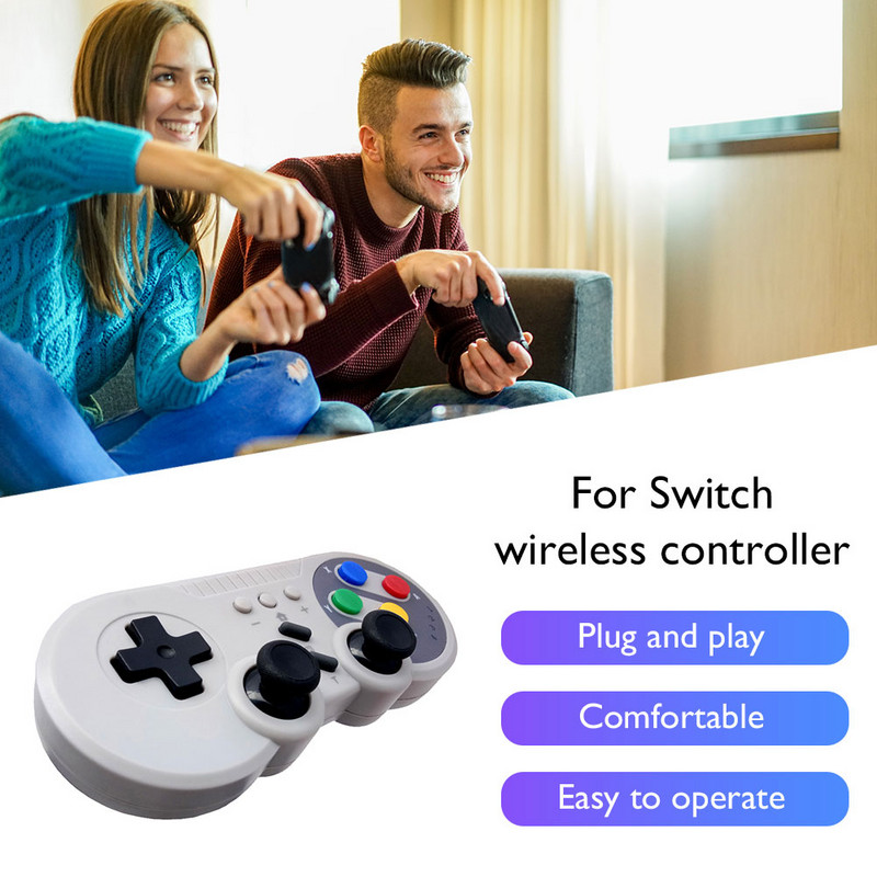 Joystick bežičnog igraćeg kontrolera za Nintendo Switch Gamepad za Windows PC Dual Motor Vibration Turbo funkcija