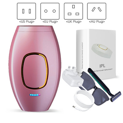 [ZS] Bikinis Body IPL 500 000 Flashes Lazerinis plaukų šalinimo įrankis, neskausmingas namų naudojimui, epiliatorius moterims, nuolatinis depiliatorius.