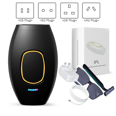 [ZS] Bikinis Body IPL 500 000 Flashes Lazerinis plaukų šalinimo įrankis, neskausmingas namų naudojimui, epiliatorius moterims, nuolatinis depiliatorius.