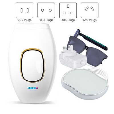 [ZS] Bikinis Body IPL 500 000 Flashes Lazerinis plaukų šalinimo įrankis, neskausmingas namų naudojimui, epiliatorius moterims, nuolatinis depiliatorius.