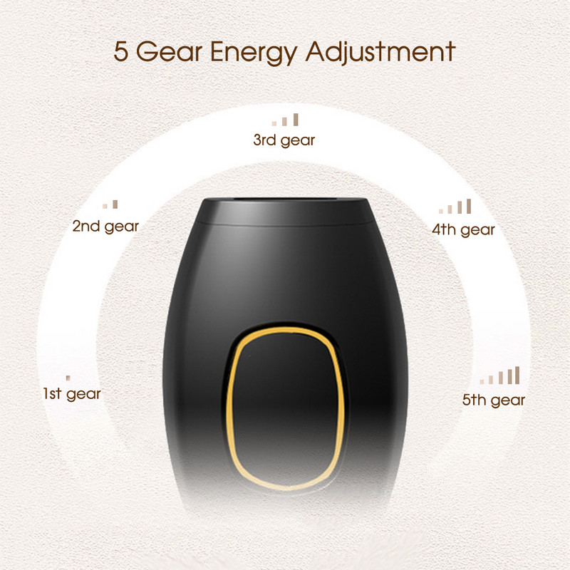 [ZS] Bikinis Body IPL 500 000 Flashes Lazerinis plaukų šalinimo įrankis, neskausmingas namų naudojimui, epiliatorius moterims, nuolatinis depiliatorius.