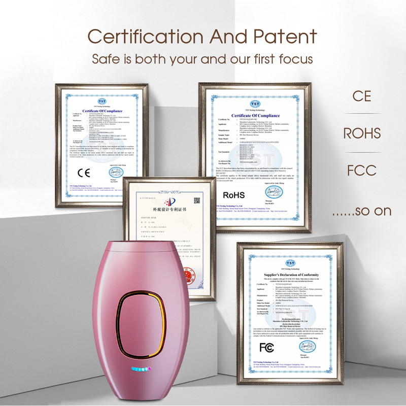 [ZS] Bikinis Body IPL 500 000 Flashes Lazerinis plaukų šalinimo įrankis, neskausmingas namų naudojimui, epiliatorius moterims, nuolatinis depiliatorius.