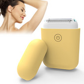 Profesionalus neskausmingas plaukų šalinimas privačių dalių epiliatorius Įkraunamas moteriškas kūno veido kojų bikinio elektrinis skustuvas plaukų šalinimas