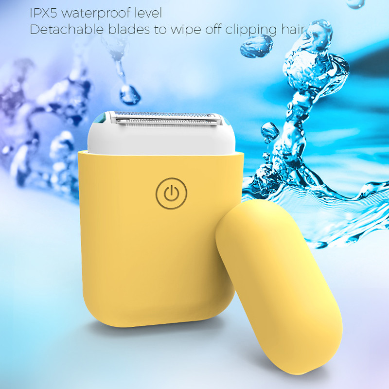 Profesionalus neskausmingas plaukų šalinimas privačių dalių epiliatorius Įkraunamas moteriškas kūno veido kojų bikinio elektrinis skustuvas plaukų šalinimas