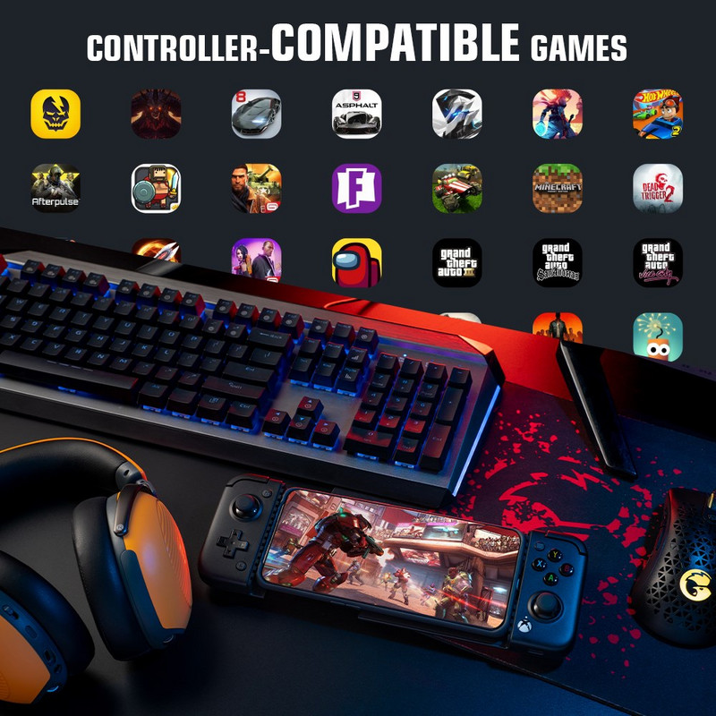GameSir X2 Pro Xbox Android Type C Ελεγκτής παιχνιδιών για φορητές συσκευές για Xbox Game Pass xCloud STADIA GeForce Now Luna Cloud Gamin