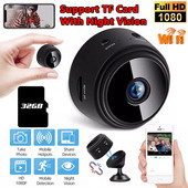 MINI Cameră A9 Video Night Security Supraveghere HD 1080p Cameră WIFI fără fir pentru cameră web inteligentă pentru acasă pentru Android iOS Cameră IP