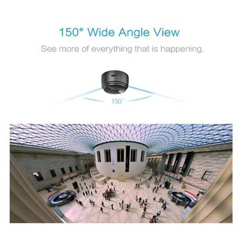 MINI Cameră A9 Video Night Security Supraveghere HD 1080p Cameră WIFI fără fir pentru cameră web inteligentă pentru acasă pentru Android iOS Cameră IP