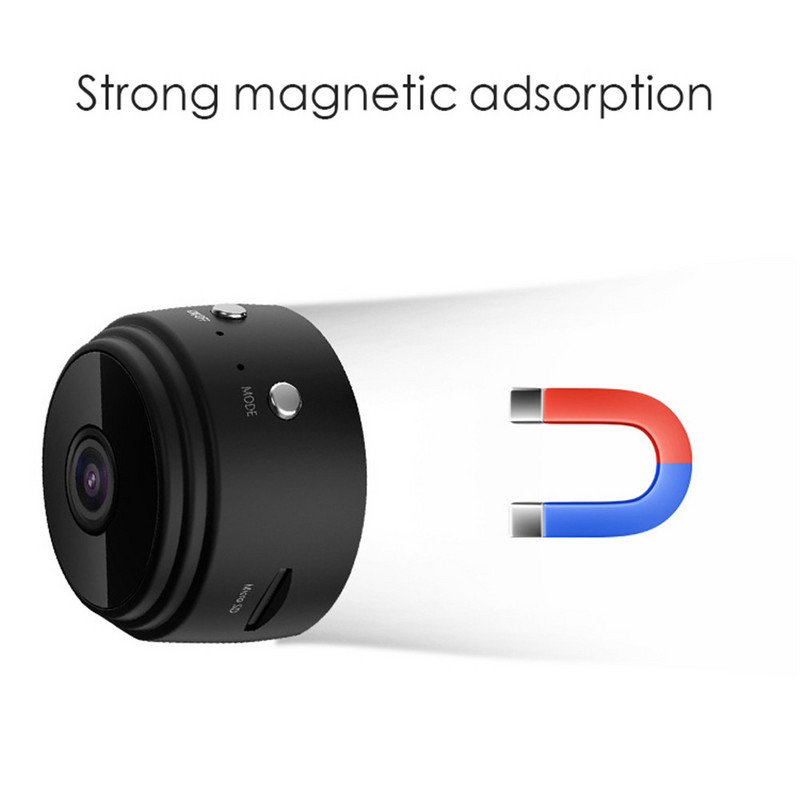 MINI Cameră A9 Video Night Security Supraveghere HD 1080p Cameră WIFI fără fir pentru cameră web inteligentă pentru acasă pentru Android iOS Cameră IP