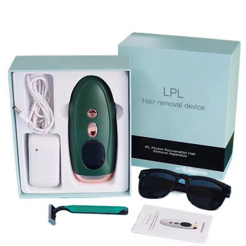 IPL лазерен епилатор за жени LCD устройство за лазерна епилация 990000 светкавици Перманентен безболезнен фотон лазерен депилатор Премахване на коса