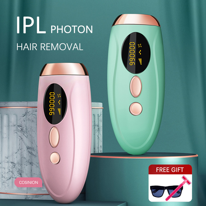 IPL laserski epilator za žene LCD laserski uređaj za uklanjanje dlačica 990000 bljeskova Trajni bezbolni fotonski laserski depilador Uklanjač dlačica