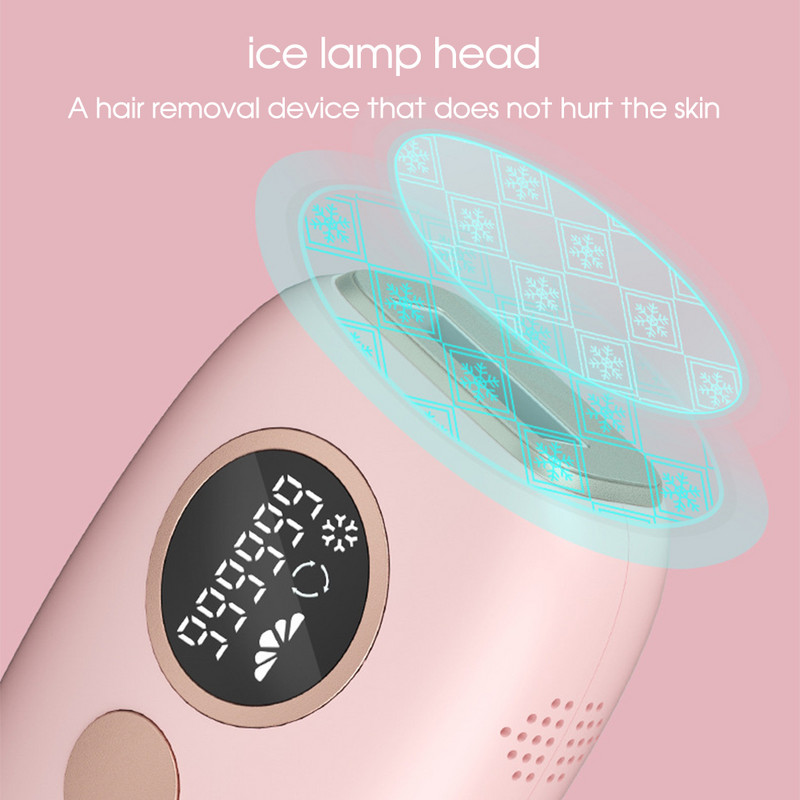 [ZS] 990000 Profesionalus ledo užšalimo taškas, nuolatinis IPL plaukų šalinimo lazeriu įrankiai, moteriškas bikini elektrinis blykstės epiliatorius