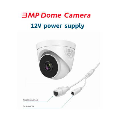 XM H.265 3MP 2K IP kamera PoE unutarnja dome sigurnosna kamera Dvosmjerni audio AI Smart detekcija pokreta Alarm P2P podrška Micro SD