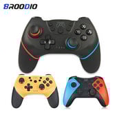 Belaidis valdiklis „Bluetooth“ žaidimų pultai, suderinami su „Nintendo Switch“ konsolės „NS-Switch Pro“ vaizdo žaidimų vairasvirte, skirta kompiuteriniam žaidimų pultui