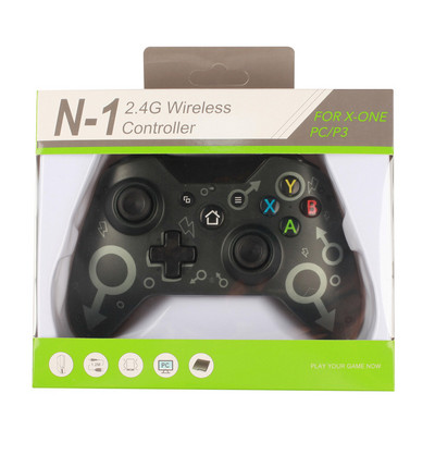 Naujas 2,4 GHz belaidis valdiklis, skirtas Xbox One SX konsolės priedai, kompiuterio vairasvirtė, skirta PS3 žaidimų pulto valdymui, skirta „Android“ telefonui / „Steam“