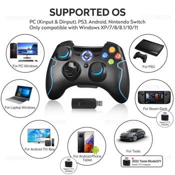 EasySMX Arion 9013 Wireless Gamepad Controller για PS3/Nintendo Switch/Steam Deck Joystick για TV Box Android Smartphone Win 10