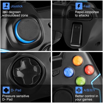 EasySMX Arion 9013 Wireless Gamepad Controller για PS3/Nintendo Switch/Steam Deck Joystick για TV Box Android Smartphone Win 10