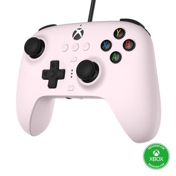 8BitDo - Ultimate Wired Controller Λευκό μαύρο ροζ χειριστήριο για κονσόλες παιχνιδιών Xbox Series SX Xbox One Windows 10, 11