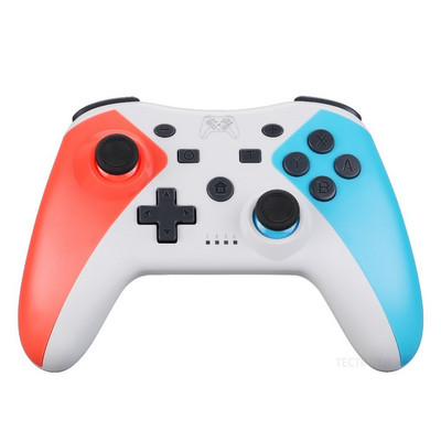 Žaidimų pulto palaikymas „Bluetooth Dual Vibration Joystick“ suderinamas „Nintendo Switch Pro“ / „Oled 6 Axis-Gyros“ belaidis valdiklis telefonui