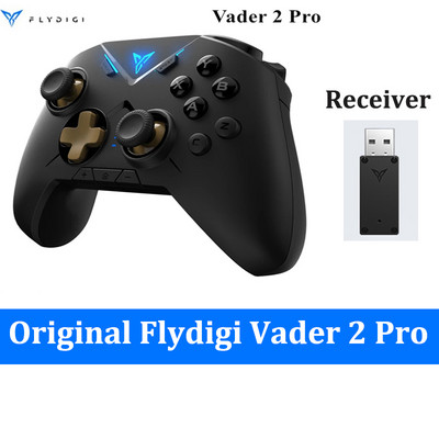„Flydigi Vader 2 Pro“ kelių platformų belaidis žaidimų valdiklis, palaikymo jungiklis / kompiuteris / „iOS“ / „Android“ su dviguba vibracija, 6 ašių giroskopas