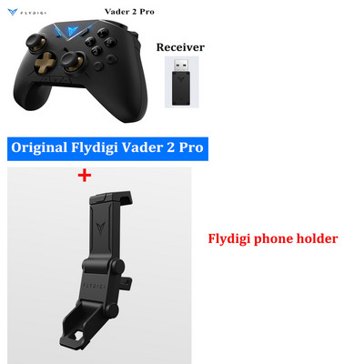 „Flydigi Vader 2 Pro“ kelių platformų belaidis žaidimų valdiklis, palaikymo jungiklis / kompiuteris / „iOS“ / „Android“ su dviguba vibracija, 6 ašių giroskopas