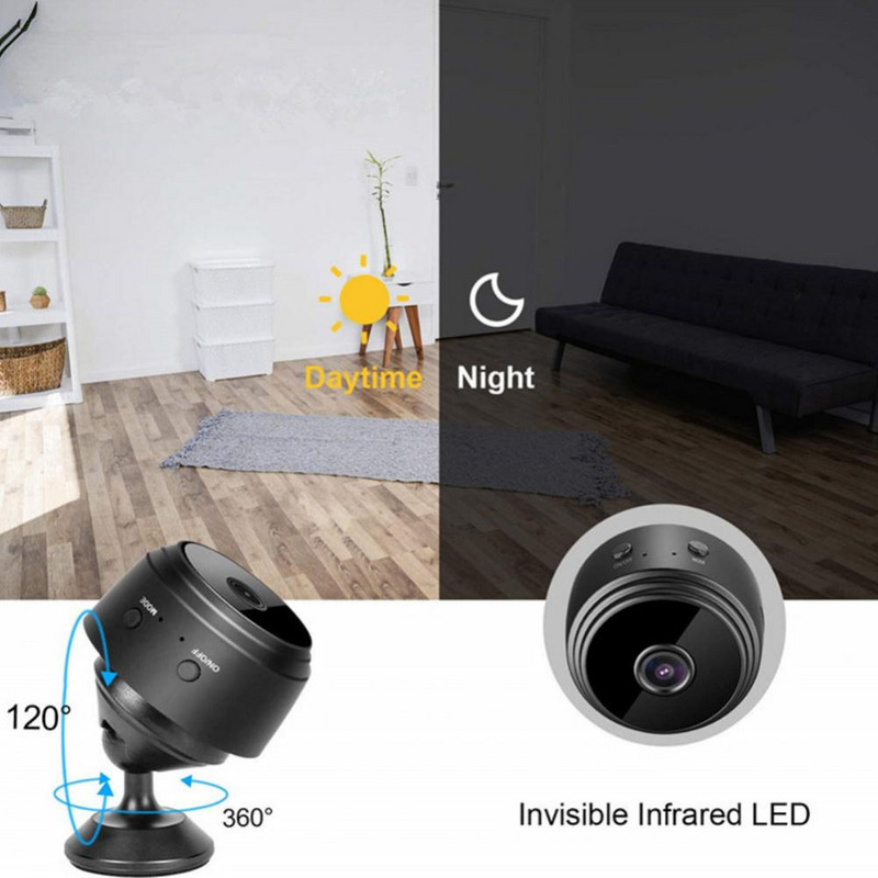 Tuya A9 1080P Mini IP kamera Smart Life APP WIFI Sigurnost Kućna kuća Dadilja Video nadzor CCTV Indoor Wireless Night Vision
