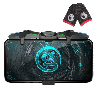 GameSir F4 Falcon Mobile Game Controller PUBG Gamepad Joystick Triggers mygtukas, skirtas iPhone iOS Android telefono Call of Duty