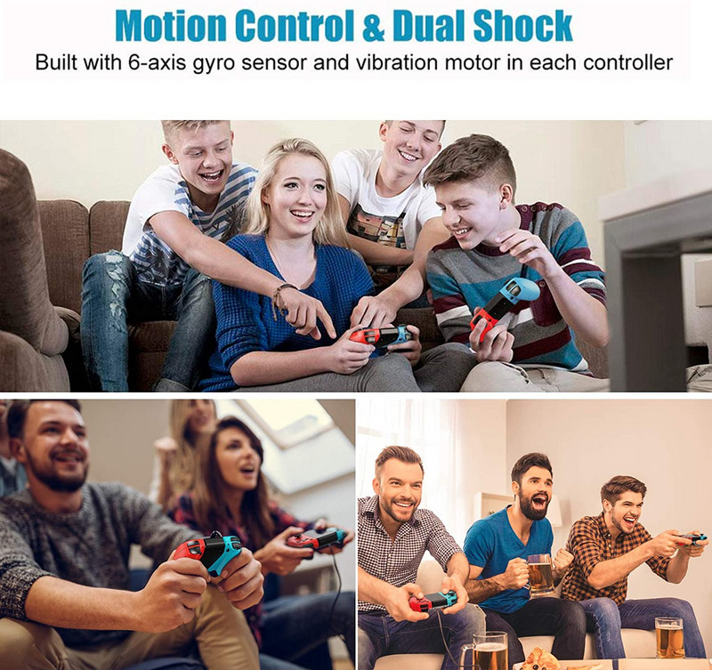 Game Switch bežični kontroler Bluetooth joystick Gamepad za Nintend Switch NS /Lite/OLED ručka ručka ručka kontrolera