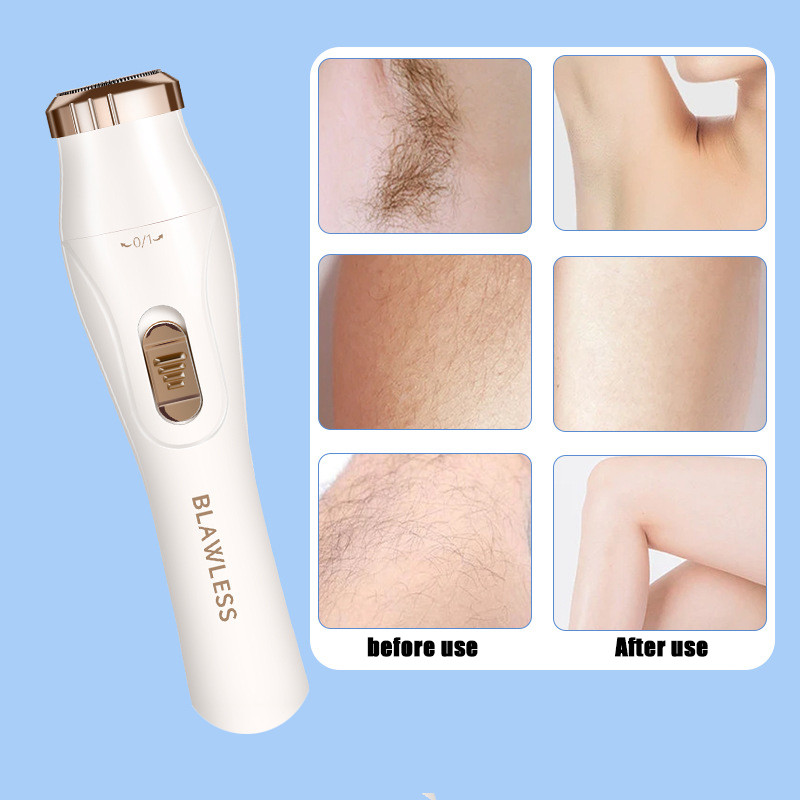 Mini aparat de ras electric portabil aparat de tuns sprancene Depilare cel mai sigur aparat facial pentru bikini feminin epilator aparat de indepartare a parului pubian