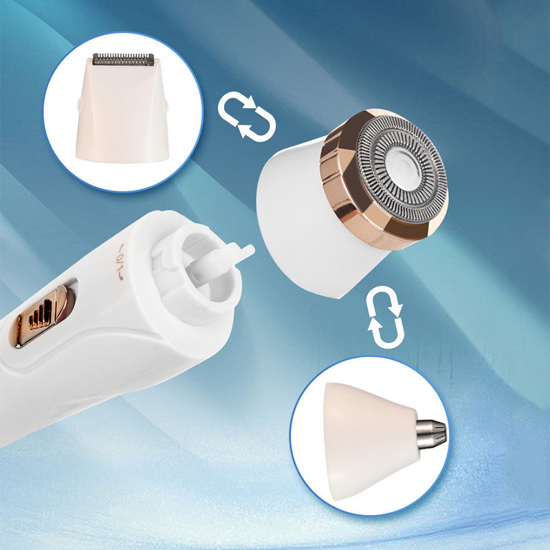 Mini aparat de ras electric portabil aparat de tuns sprancene Depilare cel mai sigur aparat facial pentru bikini feminin epilator aparat de indepartare a parului pubian