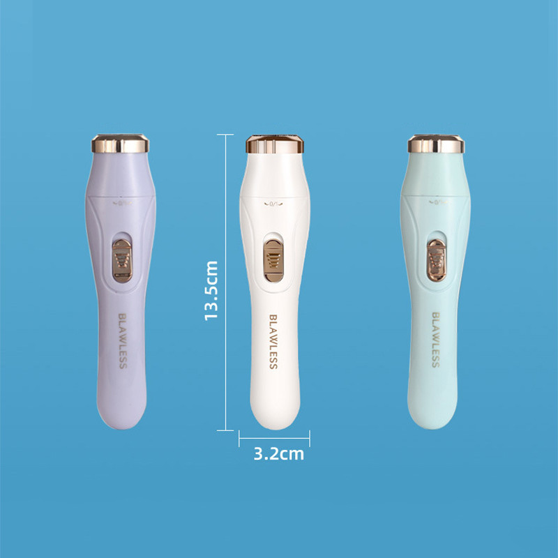 Mini aparat de ras electric portabil aparat de tuns sprancene Depilare cel mai sigur aparat facial pentru bikini feminin epilator aparat de indepartare a parului pubian