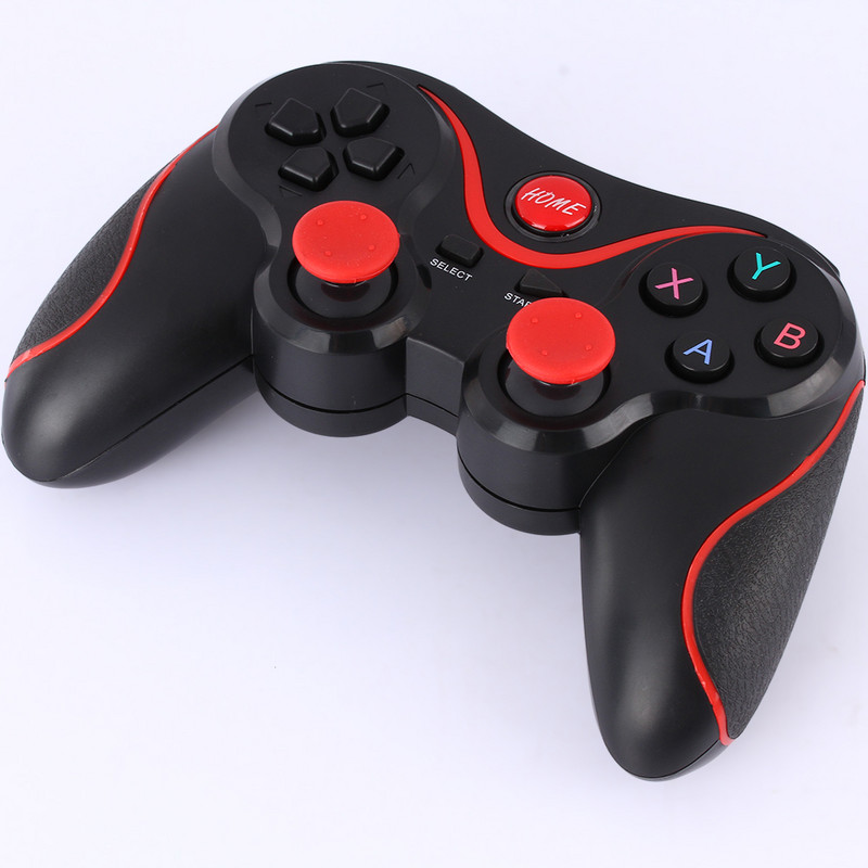 Controler de jocuri Gamepad T3 wireless compatibil Bluetooth pentru Smart TV Android Smart TV