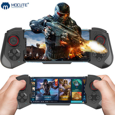 Mocute Gamepad 058 update 060 PUBG контролер за мобилен телефон Android Безжични телескопични джойстици за iPhone IOS13.4