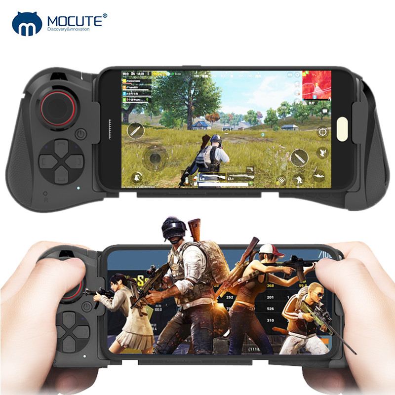 Mocute Gamepad 058 atnaujinimas 060 PUBG valdiklis, skirtas mobiliajam telefonui Android belaidės teleskopinės vairasvirtės, skirtos iPhone IOS13.4