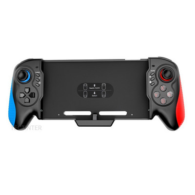 Suderinamas su rankiniu valdikliu „Nintendo Switch“ dvigubo variklio vibracijos valdymo pultas Integruota 6 ašių „Gyro Gamepad“ vairasvirtė jungikliui