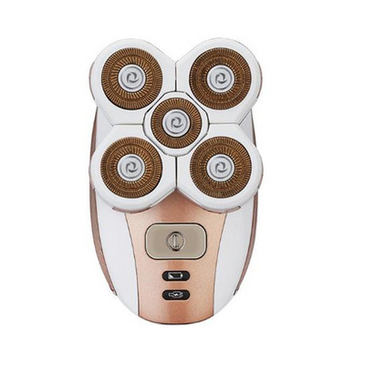 USB įkraunamas nešiojamas penkių ašmenų elektrinis epiliatorius moterims neskausmingam plaukų šalinimui veido kūno, kojų rankų depiliatorius, saugus 20#39