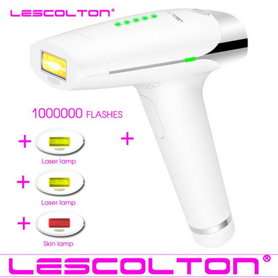Lescolton IPL Lazerinis epiliatorius moterims 7in1 6in1 5in1 4in1 Galima pasirinkti plaukų šalinimo prietaisą Nuolatinis elektrinis depiliatorius lazeriu