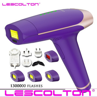 Lescolton IPL Lazerinis epiliatorius moterims 7in1 6in1 5in1 4in1 Galima pasirinkti plaukų šalinimo prietaisą Nuolatinis elektrinis depiliatorius lazeriu
