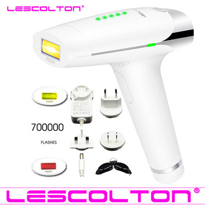 Lescolton IPL Lazerinis epiliatorius moterims 7in1 6in1 5in1 4in1 Galima pasirinkti plaukų šalinimo prietaisą Nuolatinis elektrinis depiliatorius lazeriu
