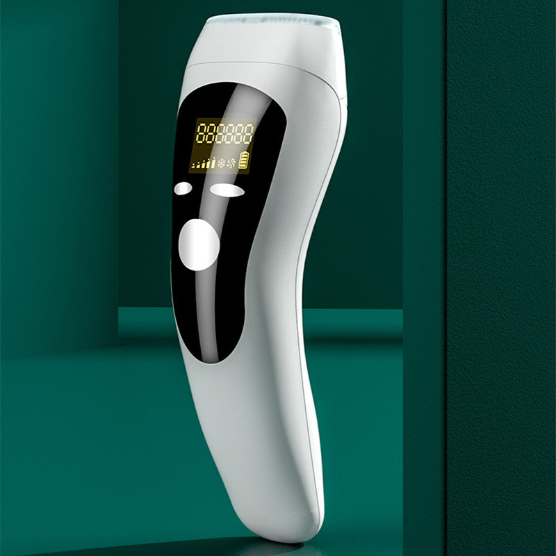 Profesionalus IPL lazerinis epiliatorius, neskausmingas fotoepiliatorius moterims 900000 Flash nuolatinio plaukų šalinimo aparatas Dropshipping