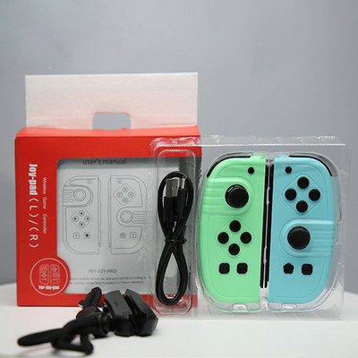 Atnaujinta versija Joy pad, skirtas Nintendo Switch Gamepad belaidžiam valdikliui, valdiklių rankenos palaikymui ir turbo funkcijai