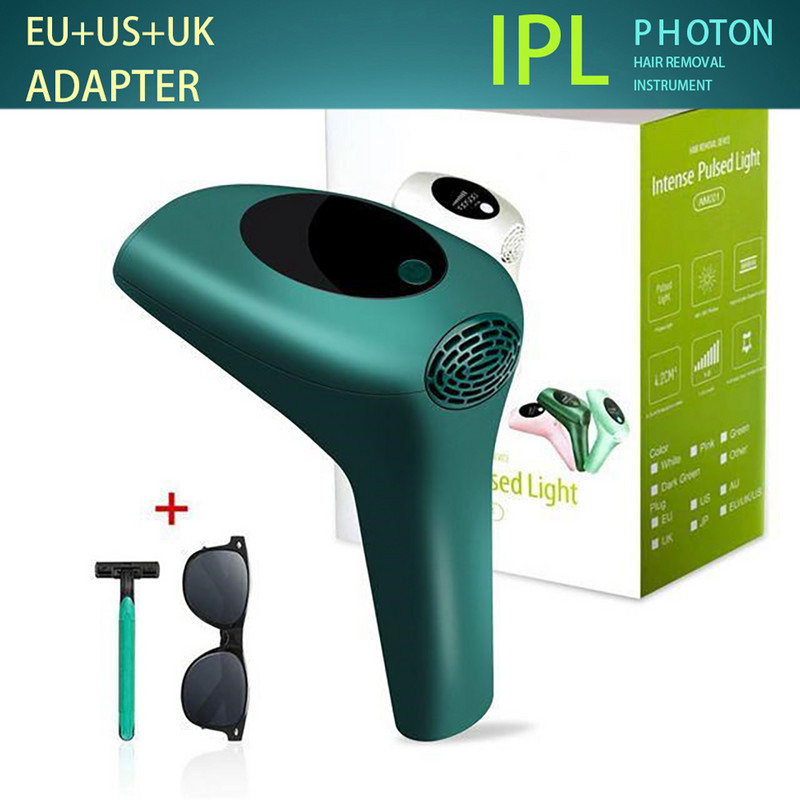 990 000 blyksnių 2021 m. Naujas lazerinis epiliatorius, nuolatinis IPL fotoepiliatorius, plaukų šalinimas, neskausmingas elektrinis epiliatorius