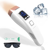 IPL Ice laser αποτριχωτική συσκευή αποτρίχωσης μόνιμη φωτοηλεκτρονική αποτρίχωση λειτουργία σημείου πήξης ανώδυνη αποτριχωτική συσκευή 999999 που αναβοσβήνει