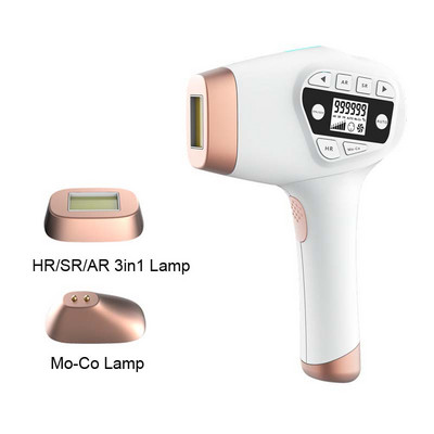 999999 Flashes IPL Permanent Epilator Device 5in1 Electirc Painless Laser Laser Depil Laser for Bikini Face Depilador Laser