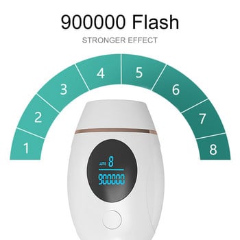 900000 Флаш IPL епилатор Лазерна епилатор Фотоепилатор Машина за отстраняване на косми Депилация Снимка Перманентно устройство с импулсна светлина