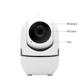 1620P Ycc365 Plus Smart IP Κάμερα WiFi HD Cloud Wireless Auto Tracking Υπέρυθρη κάμερα παρακολούθησης με Wifi Baby Monitor