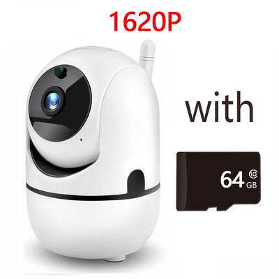 1620P Ycc365 Plus Smart IP WiFi kamera HD Cloud belaidė automatinio sekimo infraraudonųjų spindulių stebėjimo kamera su "Wi-Fi Baby Monitor"
