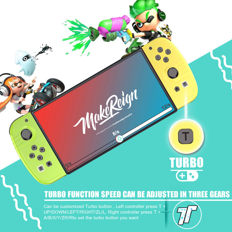 Poklon za Switch JoyPad Joysticks za Switch Joy Pad L/R bežični kontroler Gamepad za Nintendo Switch Lite/OLED kontroler